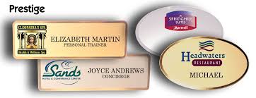 Name Badges And Name Tags Quick Badge Sign Inc Name Badges Name Tag Design Name Tags