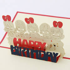 This tutorial is how to create a 3d card with any possible saying you want. Qubiclife Cube Life Birthday Baby Cute Creative 3d Greeting Card Handmade Gift Customized Wholesale 3d Greeting Greeting Cards Handmadegreeting Cards Aliexpress