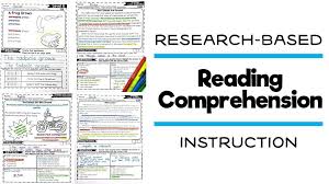 Use the filters on the left to see these sorted by grade level. Research Based Reading Comprehension Instruction Create Abilities