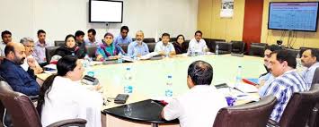 Minister For Health And Medical Education Bali Bhagat Chairing A Meeting Of Drug And Food Control Organization Officers On Mon Medical Education Medical Health