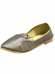 Indian Mojari Shoes In Grey Color In Saudi Arabia Gray Color Color Shoes