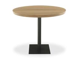 Mesa Redonda De Madera Maciza Pebbles Round By Riva 1920 Mesas Redondas De Madera Mesas De Bar Diseno De Mesas De Madera