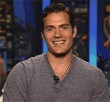 • a short funny video from the comic con 2019 interview with henry cavill and freya allan. Henry Cavill Smile Gifs Tenor