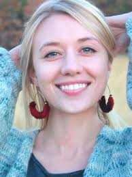 White Raffia Earrings Clip On Earrings