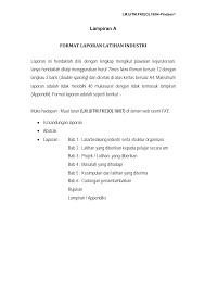 Yang mana corak penulisan dan penyediaannya agak berbeza berbanding jadual 4.2 : Http Fke Uitm Edu My Images 2020 Industrial Training Fke1804 Pdf