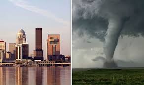 There were at least 70 confirmed tornadoes. Kentucky Weather Authorities Warn People To Take Cover From Tornadoes World News Express Co Uk