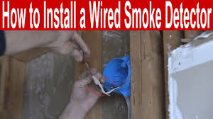839 wired interconnected smoke detector products are offered for sale by suppliers on alibaba.com, of which fire detectors accounts for 2 there are 39 suppliers who sells wired interconnected smoke detector on alibaba.com, mainly located in asia. How To Install A Wired Smoke Detector Youtube