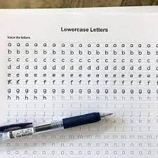Alphabet handwriting and sentence booklet. Printable Handwriting Worksheets 5 Pages Letters Words And Sentences For Middle School Kids And Up Adults Pdf File Only In 2021 Printable Handwriting Worksheets Handwriting Alphabet Print Handwriting