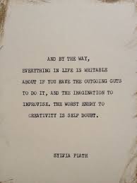 The Sylvia Plath Typewriter Quote On 5x7 Cardstock By Writerswire 6 00 Typewriter Quotes Writing Quotes Sylvia Plath Quotes