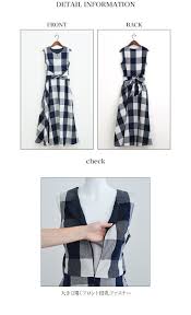 授乳リネンチェックワンピース マタニティ服 81m18 fashion womens fashion style