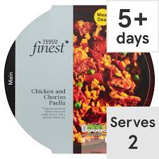 Preheat oven to 200°c (180°c fan) mark 6. Cooking Instructions Tesco Finest Cheddar Mozzarella Chorizo Bake 150g
