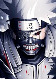 Kakashi Metal Poster Scyein Design Displate Di 2020 Karakter Animasi Orang Animasi Animasi