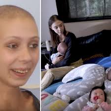 Le dijeron que jamás tendría hijos por haber padecido de cáncer y ahora es  madre de trillizos