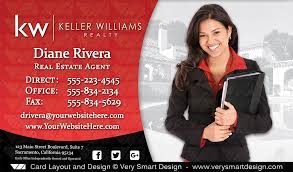 Keller williams business cards 100% customizable templates to suit your specific needs. Real Estate Business Cards Keller Williams Design 3a Black And Red