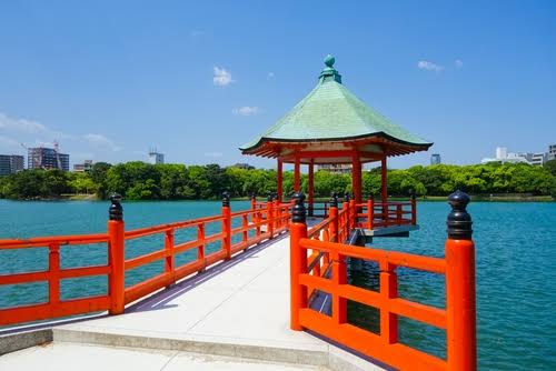 大濠公園　インバウンド　人気スポット