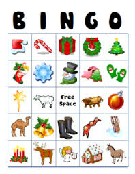 Free Printable Christmas Bingo Cards Noel Elisleri Parti Mezuniyet Partileri