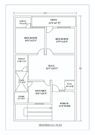 My Housing Plan 2bhk House Plan 30x40 House Plans Single Storey House Plans