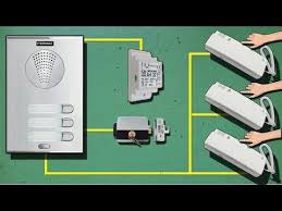 طريقة توصيل الانترفون لى ثلاثة طوابق و فاتح الباب interphone pour 3 ap flash drive usb flash drive electronics