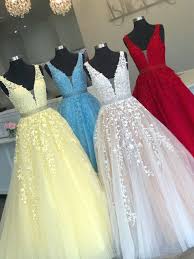 Elegant Ivory Long Prom Dress With Lace Appliques Pretty Prom Dresses Cute Prom Dresses Prom Dresses Yellow
