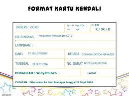We did not find results for: Contoh Kartu Kendali Surat Masuk Dan Keluar Kumpulan Surat Penting
