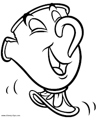 Beauty and the beast coloring pages. Coloring Pages Of Beauty And The Beast Coloring Home