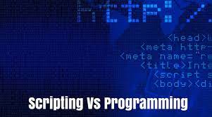 Programming languages are those who use compiler and scripting languages are those which use interpreter. Scripting Vs Programming Languages Compared Programming Geeks