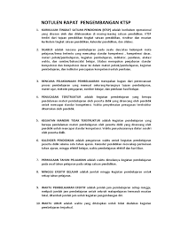21 juli 2014 pemateri : Notulen Rapat Pengembangan Ktsp
