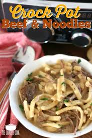 See how easy they are to make with this simple recipe. Crock Pot Beef And Noodles The Country Cook