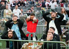 England and scotland resume their great rivalry on friday night at wembley in euro 2020. England Fans Are Left Disappointed After Drawing 0 0 With Scotland At Euro 2020 Daily Mail Online