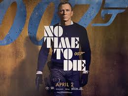 Original James Bond No Time To Die Movie Poster - 007 - Daniel Craig