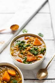 Delicious 1 Pot Curried Lentil Vegetable Soup Easy Hearty So Healthy Vegan Glutenfree Curry Soup Recipe Lentil Soup Recipes Lentil Vegetable Soup