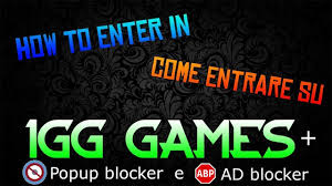 So yes, some day igg may give free mp but it isn't going to happen just because you ask. Come Entrare Su Igg Games Popup Adblocker Vecchio Solo Google Chrome Youtube