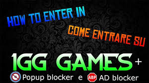 Igg prides itself with having fun and exciting games that can be played any time or place. Come Entrare Su Igg Games Popup Adblocker Vecchio Solo Google Chrome Youtube