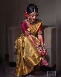 Kanchipuram Silk Saree Bridal Sarees South Indian South Indian Wedding Saree Wedding Saree Indian