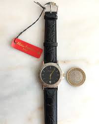 Alain Frederic Paris Vintage In 2020 Leather Watch Leather Accessories
