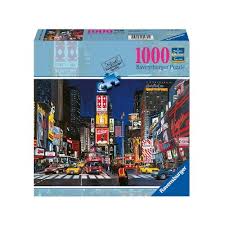 People stuck indoors with nothing to do have turned to tiny, brightly colored, irregularly shaped slices of cardboard to provide them with a sense o. Jigsaw Puzzles 1000x New York Times Square For Adult Kids Puzzle Decor Home G3z1 Toys Hobbies Puzzles Theveterinarymedicine Com