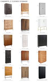 Rethink The Hutch Storage Cabinet Roundup Emily Henderson