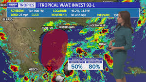 This system could also contribute to coastal flooding, dangerous rip currents and gusty winds. Depression Or Tropical Storm Claudette Could Form By Friday Wwltv Com