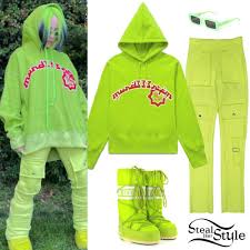 She posted a picture of the new look on her instagram, writing: Billie Eilish Clothes Outfits Steal Her Style
