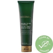 Biossance Tea Tree Oil Cleanser Squalane Tea Tree Cleansing Gel Biossance Sephora Cleansing Gel Sephora Skin Care Squalane