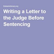 We were students of the same class in college and we live in the same house he is like a family member to me and i know him very well. Writing A Letter To The Judge Before Sentencing Letter To Judge Sample Character Reference Letter Lettering