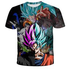 Boy Anime Figures Son Goku Tops Tee Super Saiyan T-shirts Childrens Clothing  Dragon Ball T-shirt Kids Clothes Baby Boys T Shirt - Walmart.ca