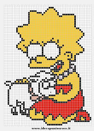 Maybe you would like to learn more about one of these? Schema Lisa Simpson Cross Stitch Cards Cross Stitch Embroidery Stitch Cartoon