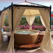 15 inspiration gallery from hot tub enclosures photo ideas plan. Inflatable Hot Tub Surround Ideas Outsidemodern