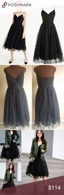 J Crew Black Spaghetti Strap Dress In Star Tulle Black Spaghetti Strap Dress Spaghetti Strap Dresses Dresses