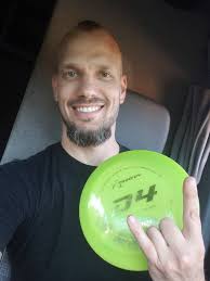 Support for Delaveaga disc golf club