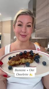 Banana and Oat Omelette Recipe for Weight Loss