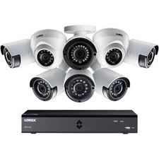 This wisenet system includes ten 5mp security cameras and a 16 channel dvr device with 2tb surveillance grade hdd and wisenet life cloud service. Lorex Lha21161tc6d2 8 Camera 16 Channel 2mp 1080p 2mp Dvr Hd Video Security System Brandsmart Usa