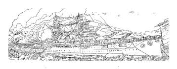 You can print off navy coloring pages of navy seals, sailors, navy flag. Uss Arizona Drawing By Stephen Carcello