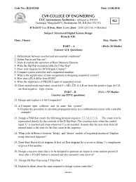 1 ways to abbreviate electronic question paper system. Sdsd Question Paper Electronic Engineering Computer Engineering